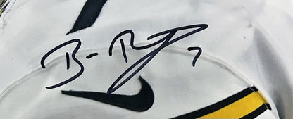 Tom Brady Ben Roethlisberger Signed 16x20 Framed Photo Autograph Fanatics COA