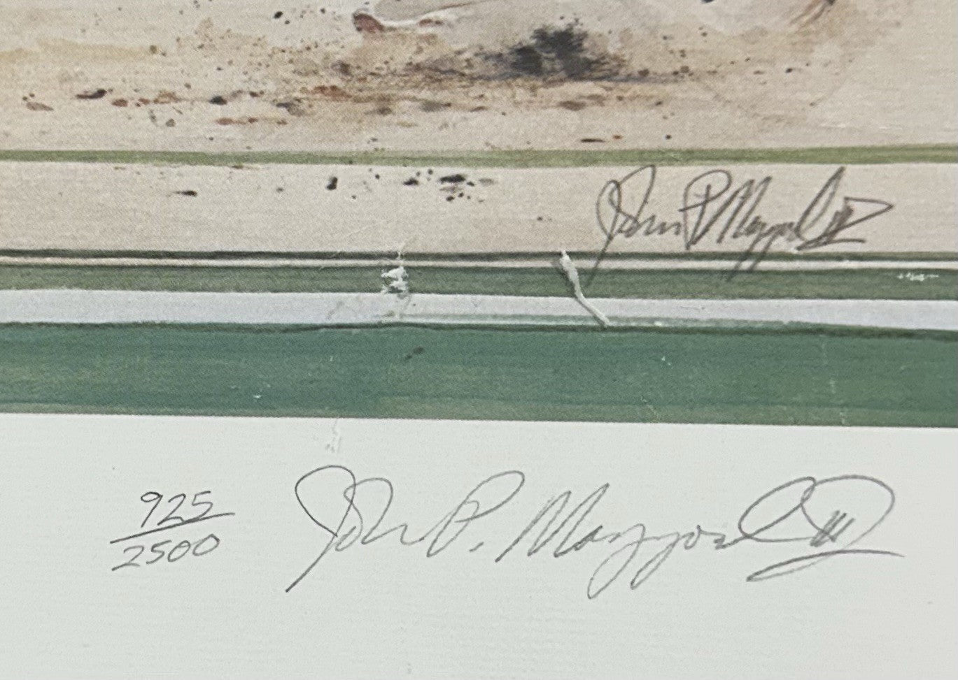 Pete Rose Signed 16x20 Framed Maggard LE Litho Photo Phillies Autograph COA