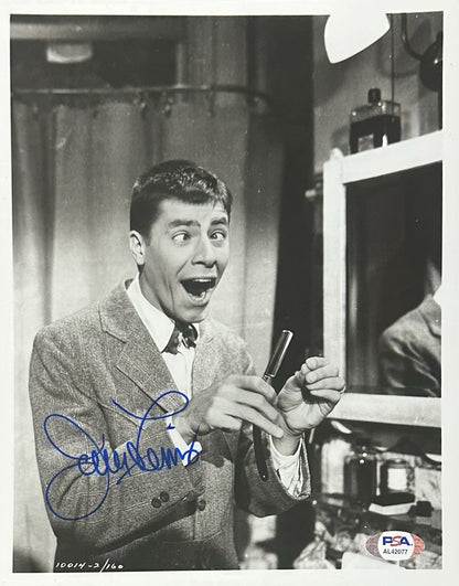 Jerry Lewis Signed 8x10 Framed Photo The Nutty Professor Mint Autograph PSA COA