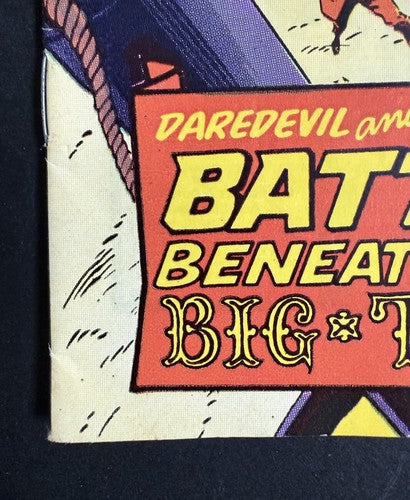 Daredevil #132 Marvel Comics April 1976- Key Book Bullseye 2nd appearance