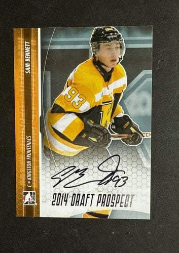 SAM BENNETT 2014 DRAFT PROSPECT ROOKIE Mint AUTO SP Panthers Conn Smyth Rc