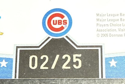 2005 Donruss Champions #264 Sammy Sosa Impressions Green  #2/25 Sp  Chicago Cubs