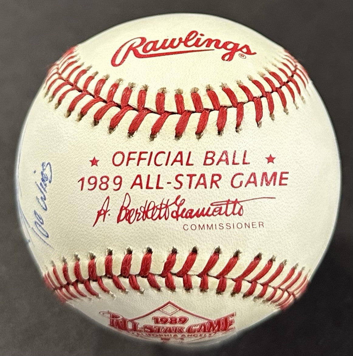 Dwight Gooden Signed 1989 All Star Game Baseball Mets To Danny 100 Wins Auto COA