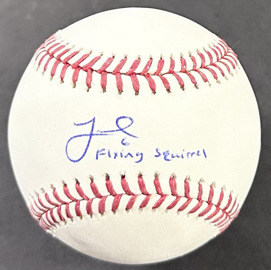 Jeff McNeil Signed Official MLB Baseball Mets Flying Squirrel Auto Fanatics COA