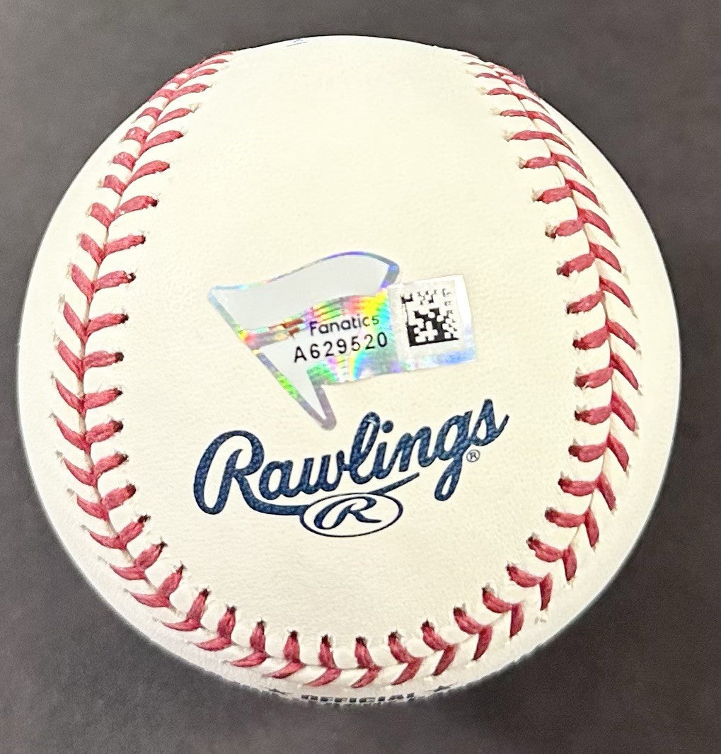 Jeff McNeil Signed Official MLB Baseball Mets Flying Squirrel Auto Fanatics COA