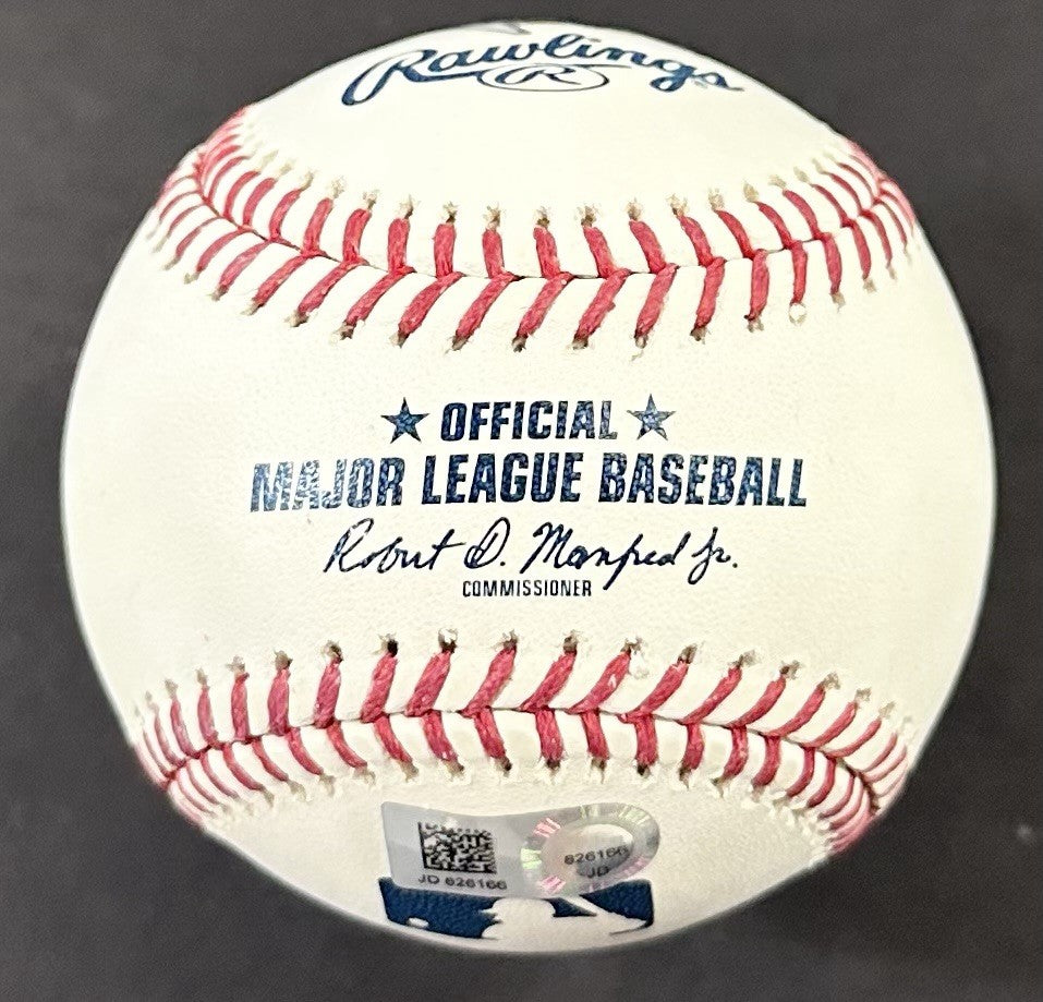 Jeff McNeil Signed Official MLB Baseball Mets Flying Squirrel Auto Fanatics COA