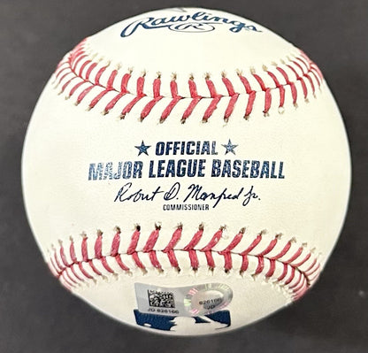 Jeff McNeil Signed Official MLB Baseball Mets Flying Squirrel Auto Fanatics COA