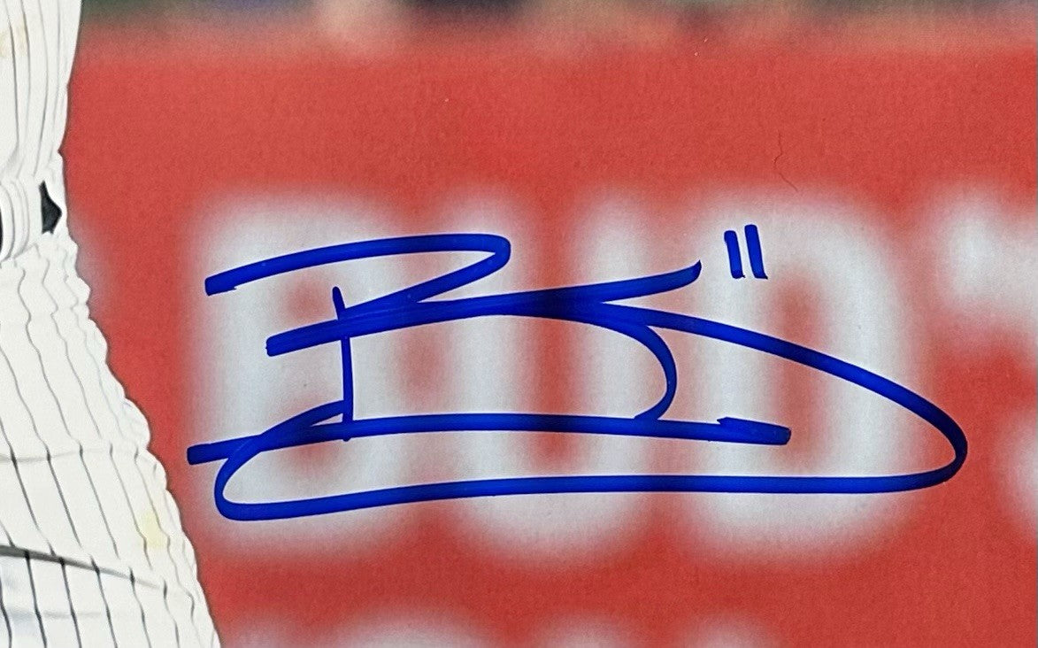 Brett Gardner Signed 8x10 July 4th Photo Framed New York Yankees Autograph JSA