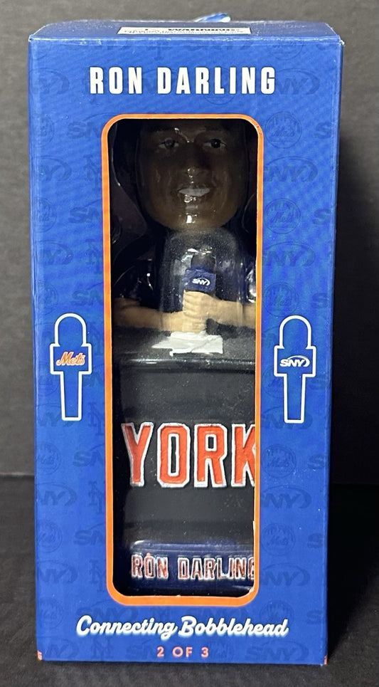 Ron Darling NY Mets Citi Field Bobblehead SGA 8/13/22 NIB Announcer Verizon SNY