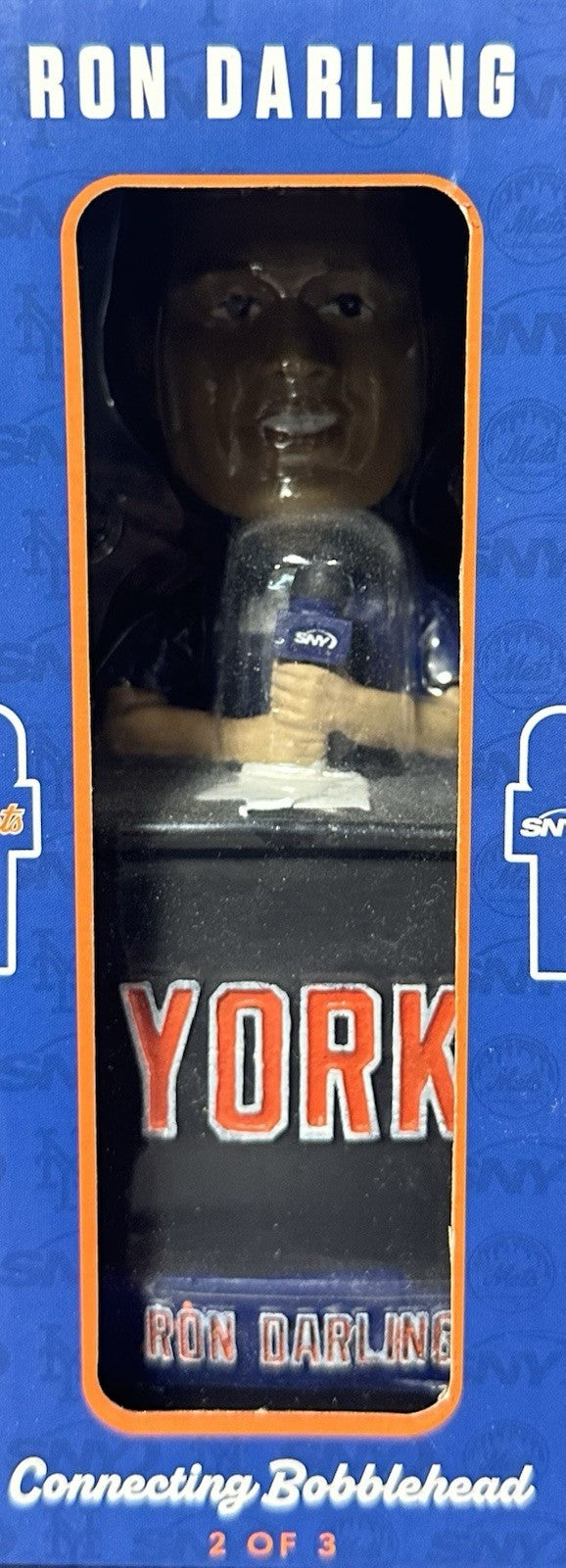 Ron Darling NY Mets Citi Field Bobblehead SGA 8/13/22 NIB Announcer Verizon SNY