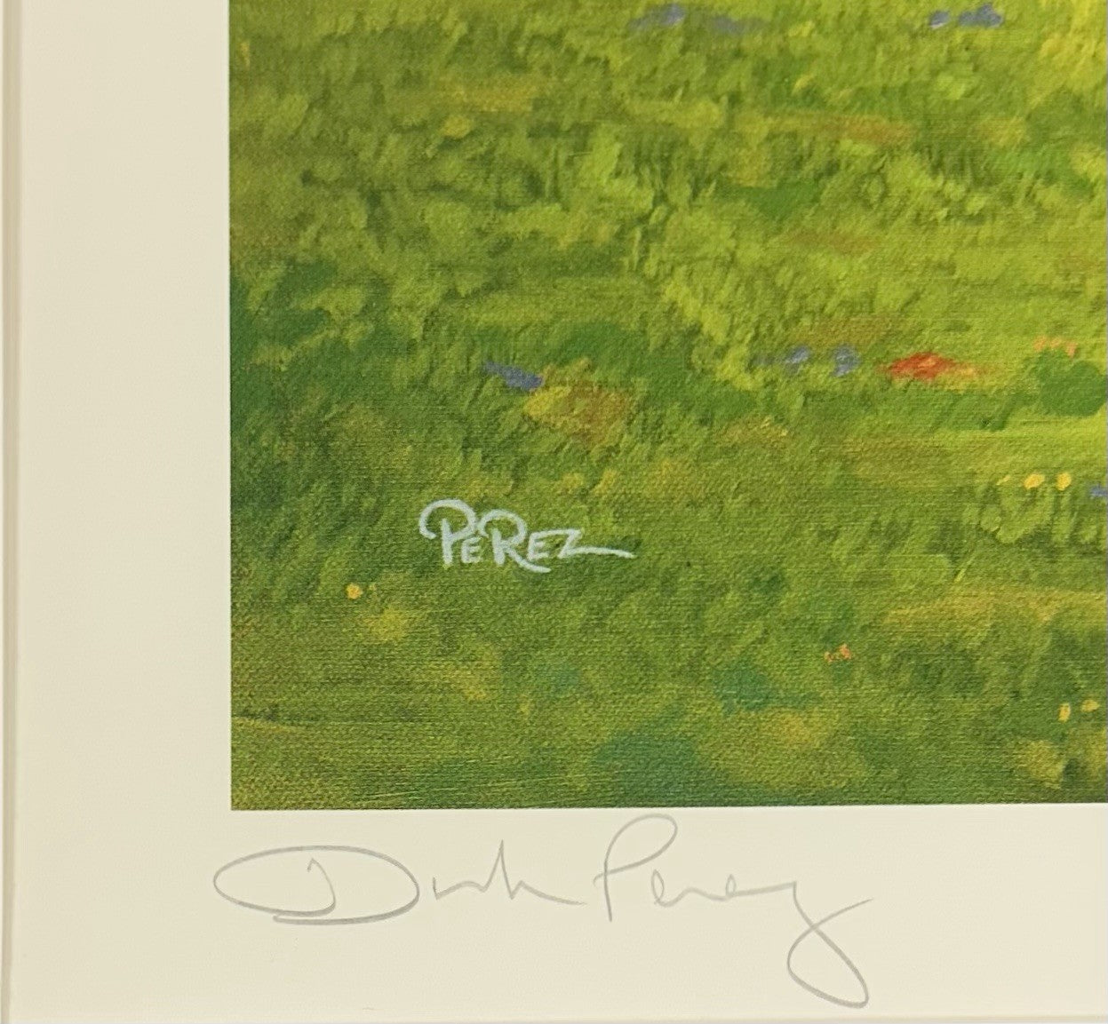 Dick Perez Signed 30x25 Framed Cooperstown The Dream LE Litho Photo Auto HOF