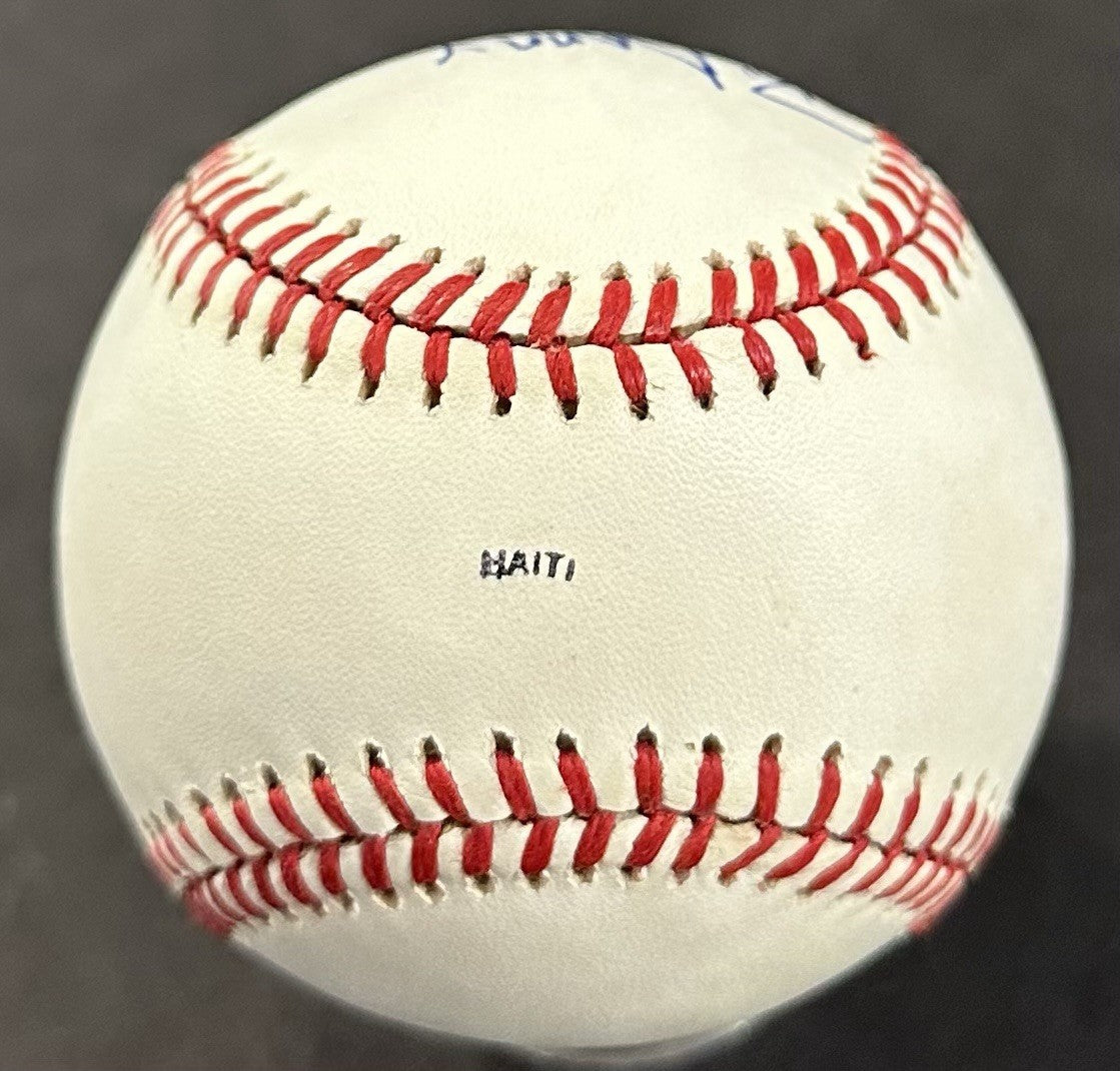 Darryl Strawberry Signed 1989 All Star ASG Baseball Mets To Danny 30-30 Auto COA