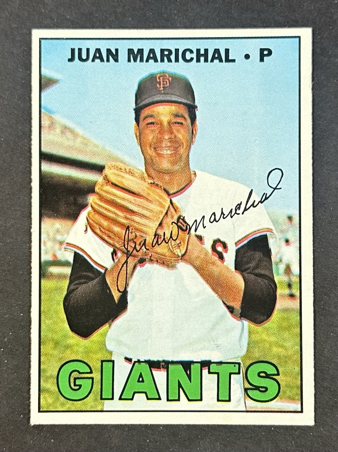 1967 Topps #500 Juan Marichal  nm - Mint Nice  Color Sharp Semi High # Card