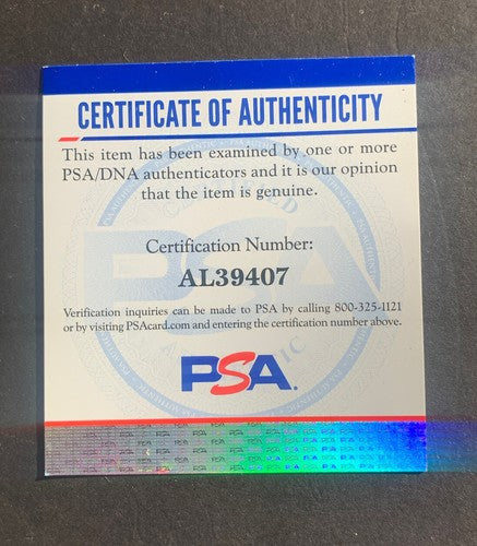 Kirby Puckett Signed Official A.L baseball PSA Coa #34 Vintage Autograph Psa Coa