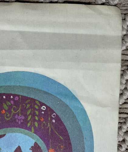 Woodstock Press Release Program 1970’s Original Color Poster Complete Nice