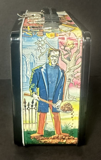 The Munsters Signed Kayro 1965 Lunchbox Pat Priest Butch Patrick Barris Auto Psa