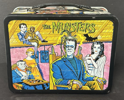 The Munsters Signed Kayro 1965 Lunchbox Pat Priest Butch Patrick Barris Auto Psa