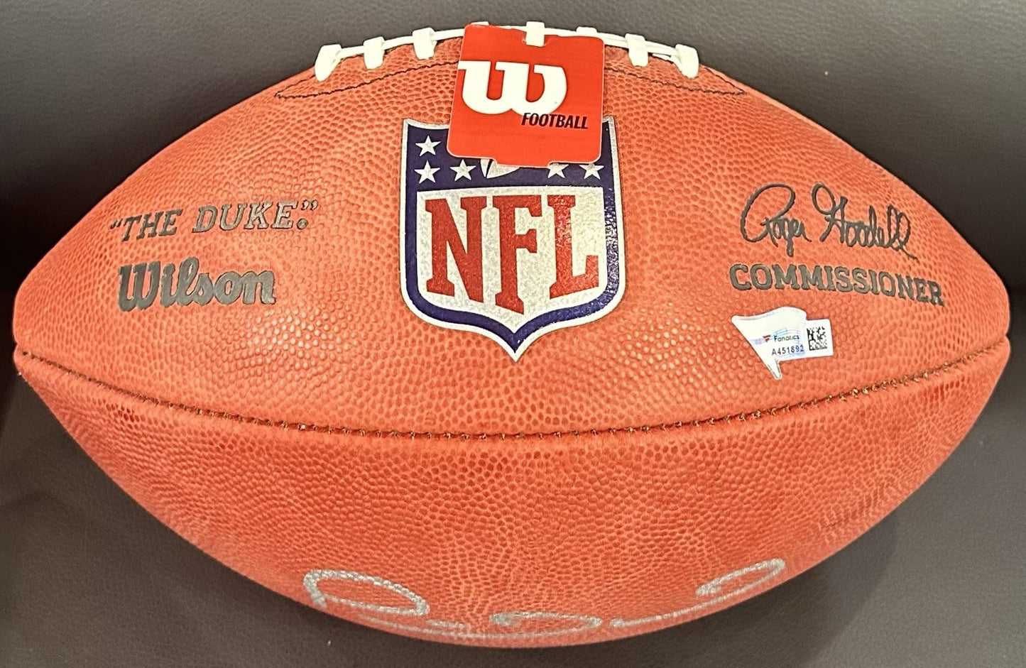 Patrick Mahomes Signed Wilson NFL Game Football KC Chiefs SB MVP Auto Fanatics