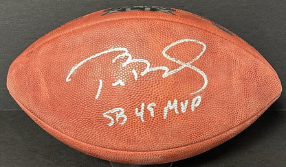 Tom Brady Signed Wilson Pro SB 49 Football SB MVP Auto Patriots Fanatics TRISTAR