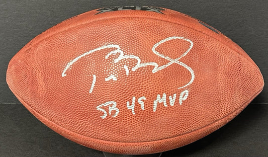 Tom Brady Signed Wilson Pro SB 49 Football SB MVP Auto Patriots Fanatics TRISTAR