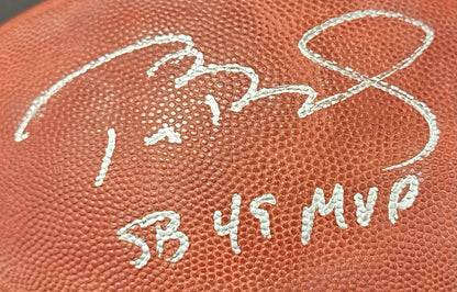 Tom Brady Signed Wilson Pro SB 49 Football SB MVP Auto Patriots Fanatics TRISTAR