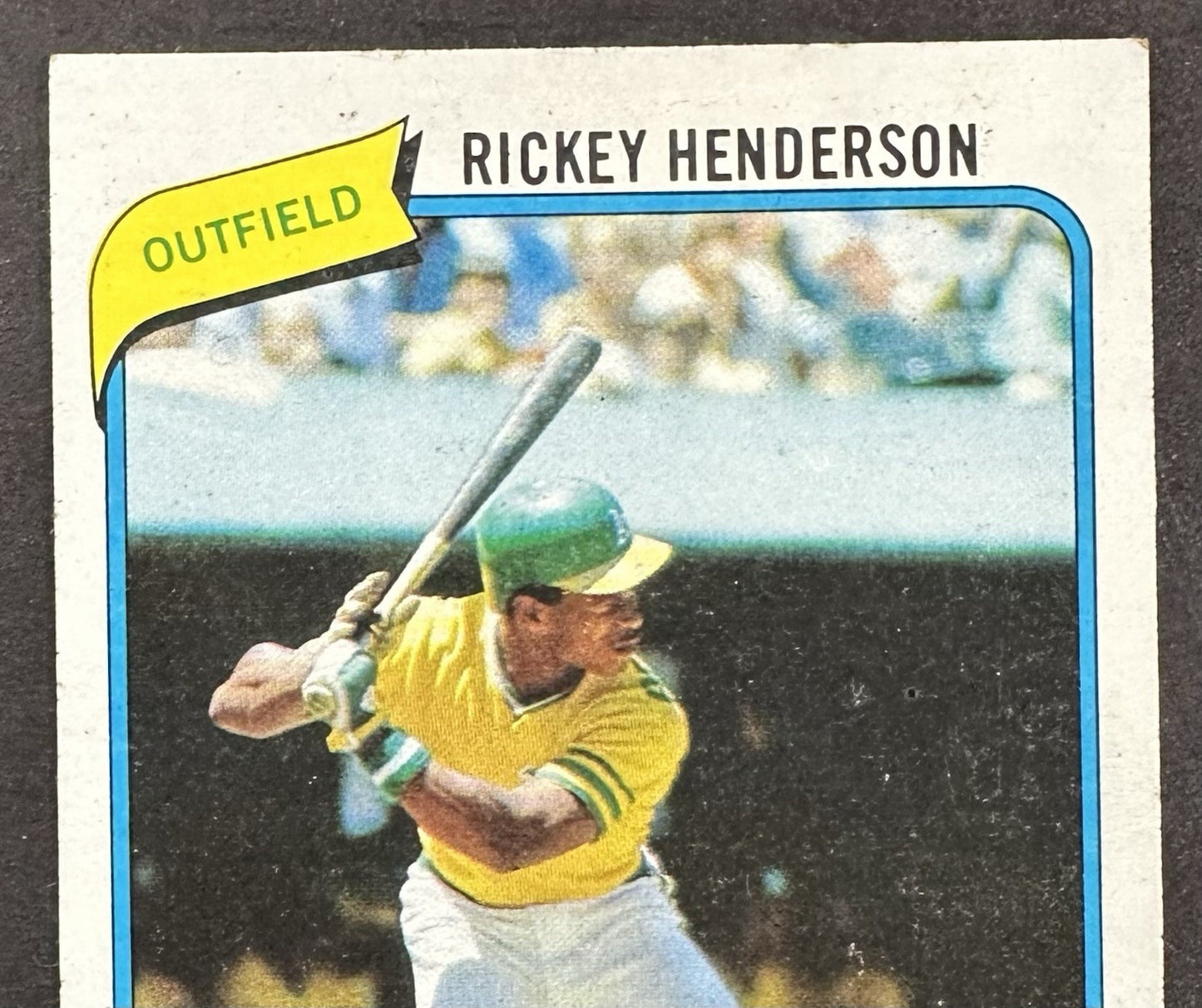1980 Topps Rickey Henderson #482 Rookie Card VG - Ex Centered  RC Athletics HOF