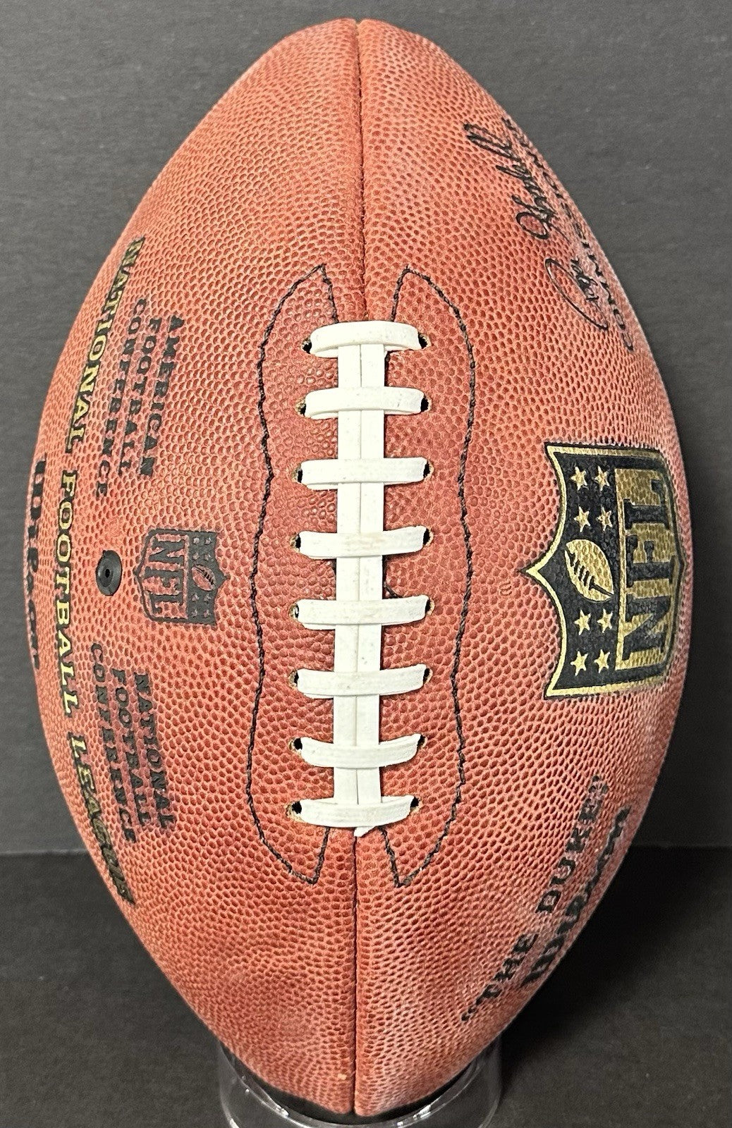Joe Montana Signed Pro Duke Wilson Football SB Champ MVP HOF 49ers Auto Steiner