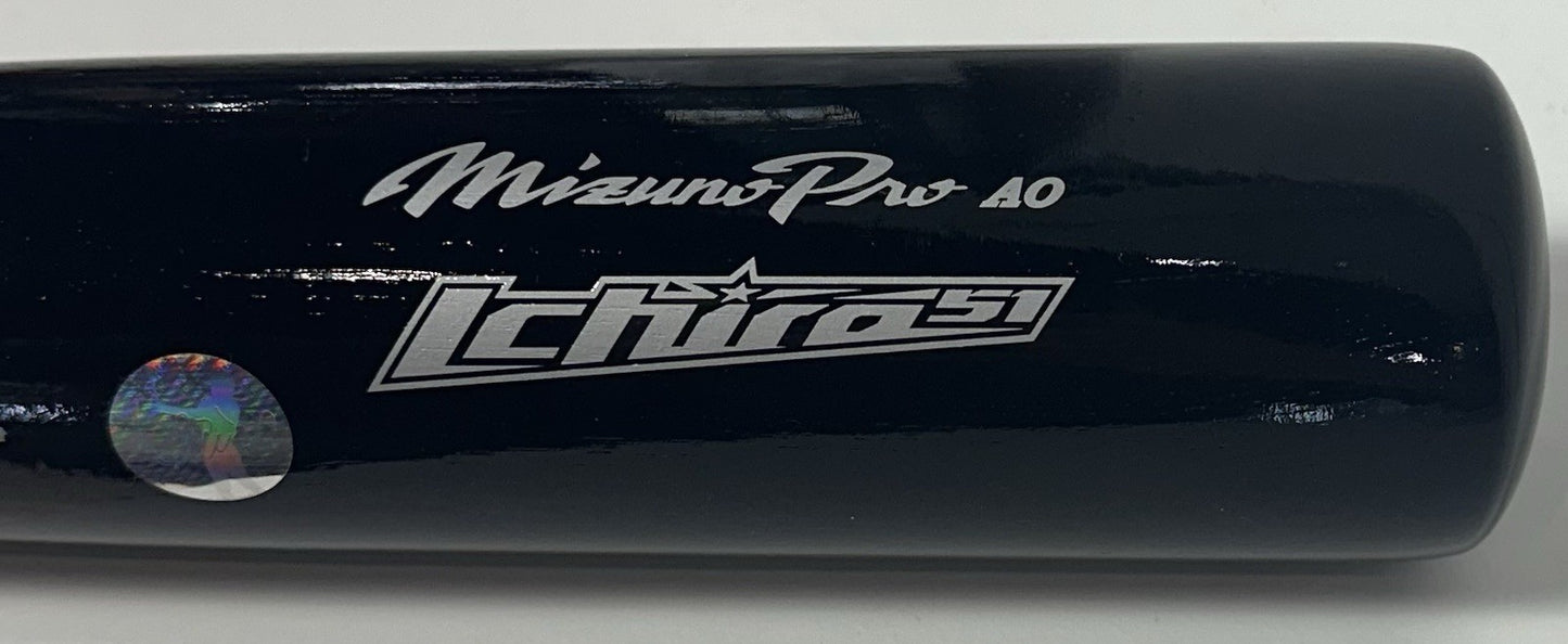 Ichiro Suzuki Signed Mizuno Pro Game Model Bat #31 Auto Yankees Mariners COA HOF
