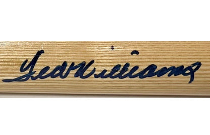 Ted Williams Signed H&B LS Genuine Game Model Bat Red Sox Mint Auto  PSA COA HOF