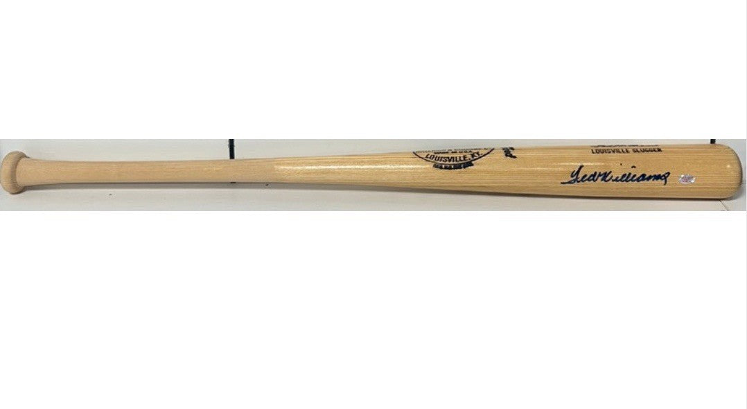 Ted Williams Signed H&B LS Genuine Game Model Bat Red Sox Mint Auto  PSA COA HOF