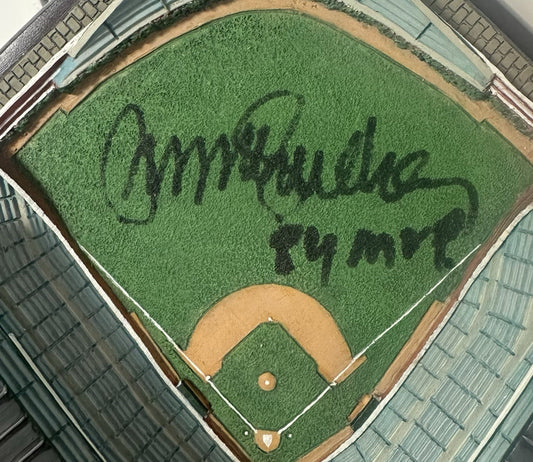 Ryne Sandberg Signed Danbury Mint Wrigley Field Stadium 84 MVP Auto Cubs COA HOF