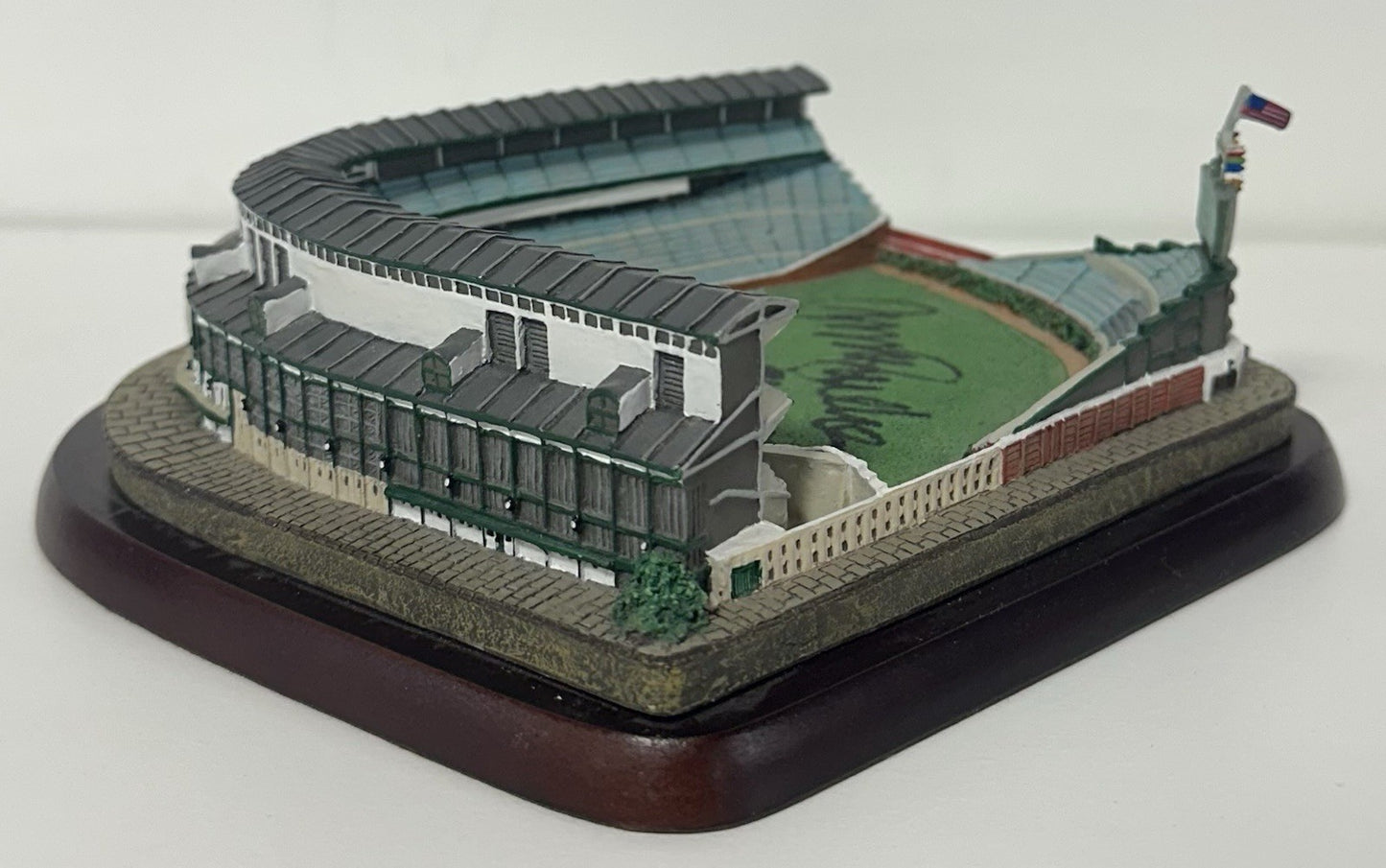 Ryne Sandberg Signed Danbury Mint Wrigley Field Stadium 84 MVP Auto Cubs COA HOF