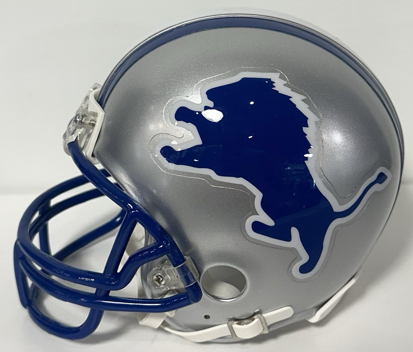 Barry Sanders Signed Detroit Lions Mini Helmet HOF 04 Mint Autograph Steiner COA