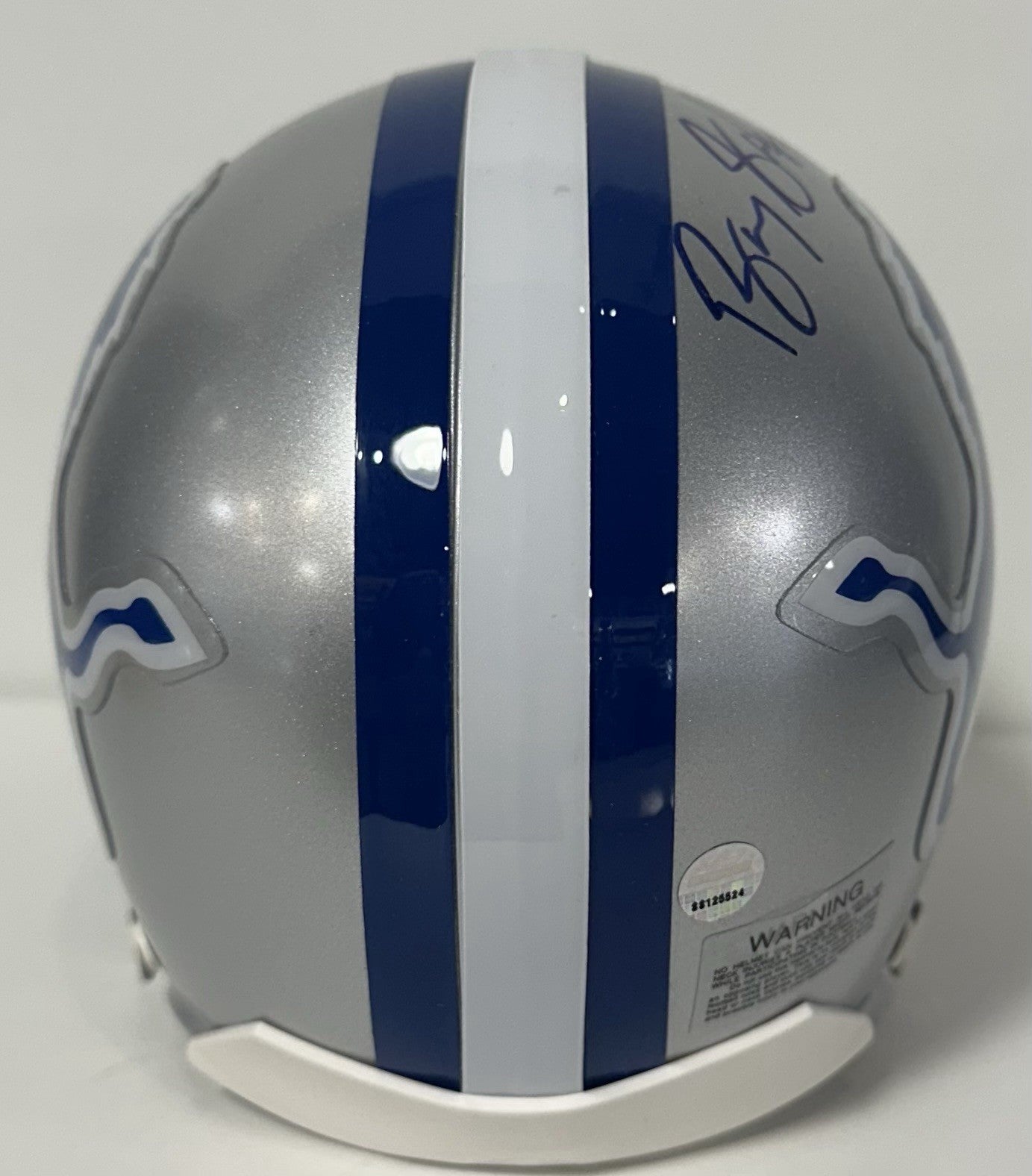 Barry Sanders Signed Detroit Lions Mini Helmet HOF 04 Mint Autograph Steiner COA