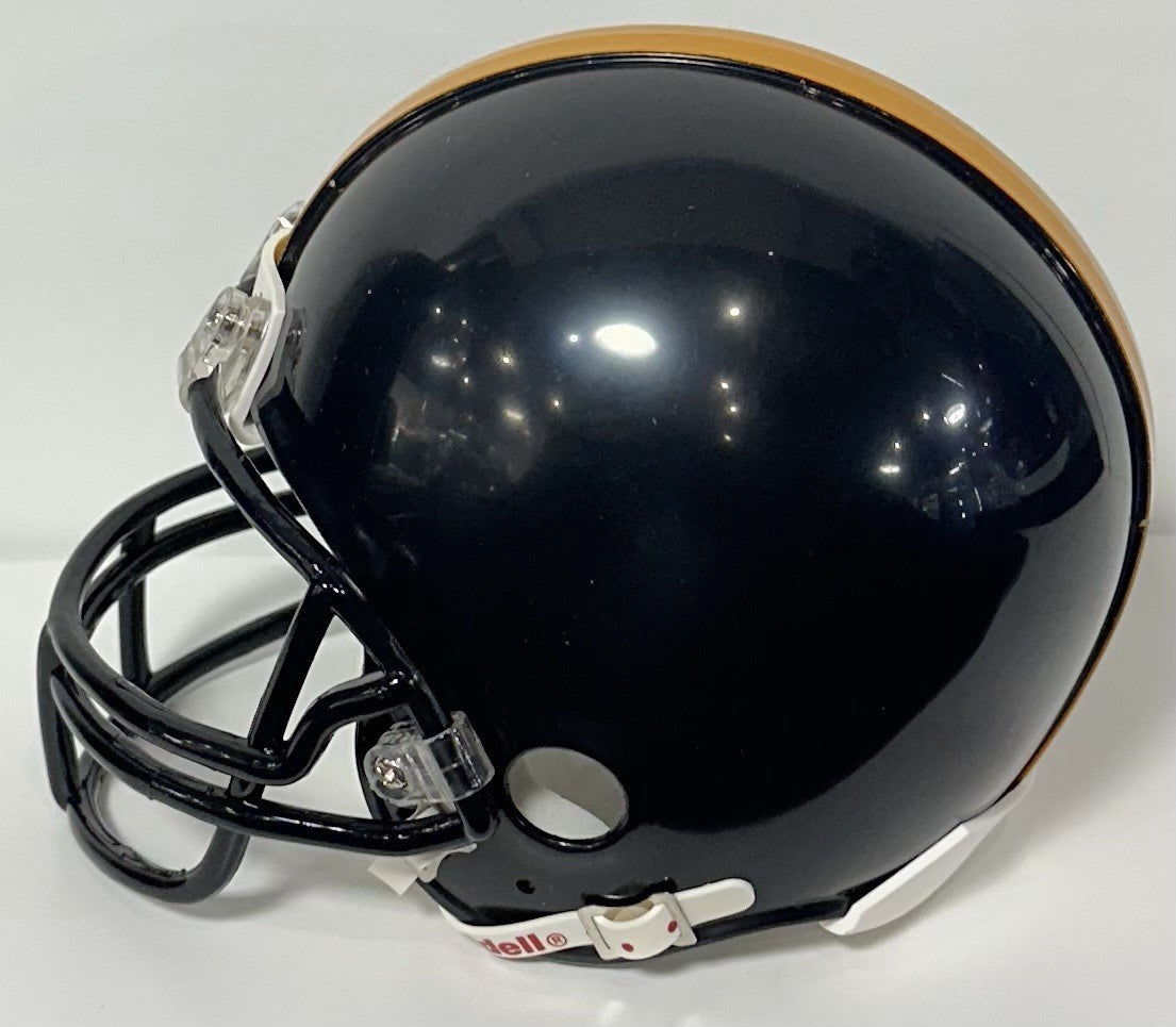 Rod Woodson Signed Pittsburgh Steelers Mini Helmet HOF 09 Autograph Steiner COA