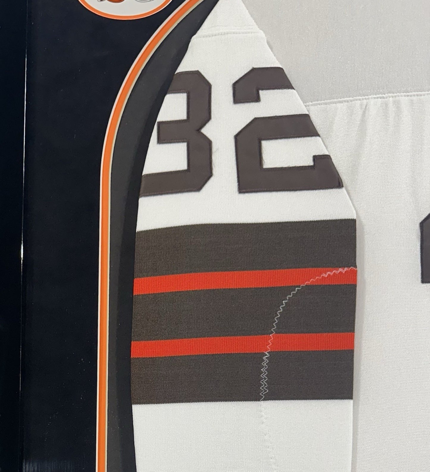 Jim Brown Signed Framed Browns Authentic M+Ness Jersey HOF 71 Autograph AJ Auth