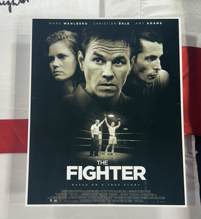 Mark Wahlberg Micky Ward Signed Framed Boxing Robe Glove Irish Fighter Auto COA