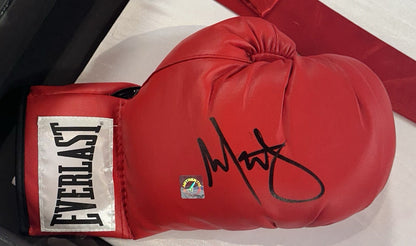 Mark Wahlberg Micky Ward Signed Framed Boxing Robe Glove Irish Fighter Auto COA