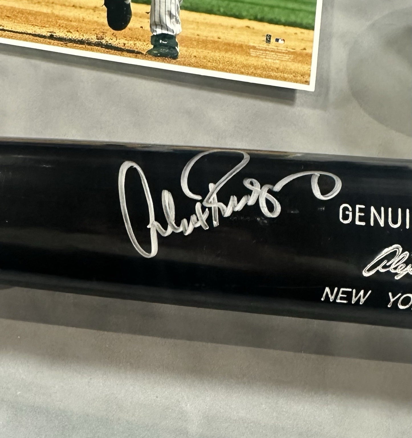 Alex Rodriguez Signed Bat + Baseball Shadowbox Yankees 3000 Hit Auto Steiner COA