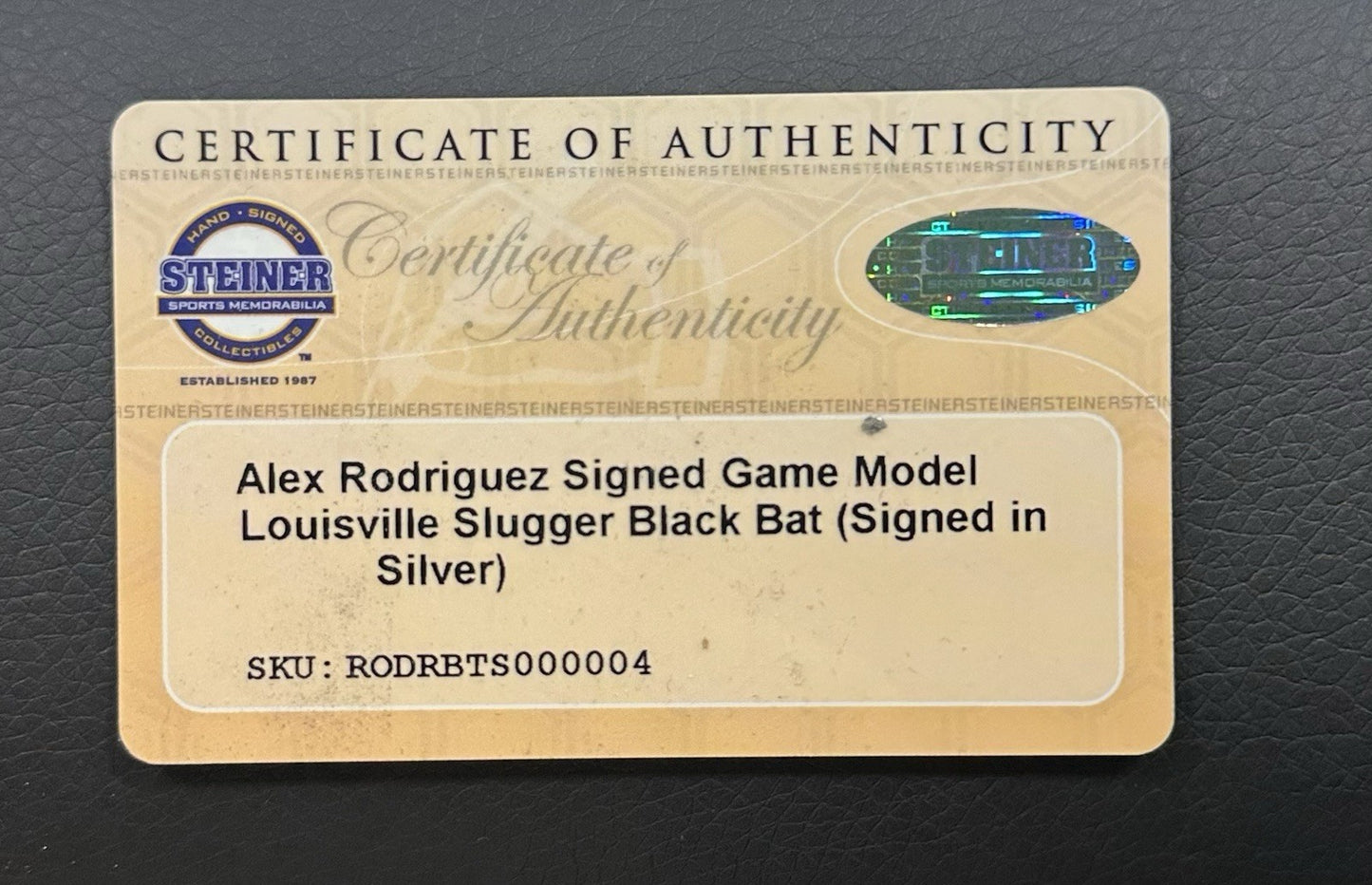 Alex Rodriguez Signed Bat + Baseball Shadowbox Yankees 3000 Hit Auto Steiner COA