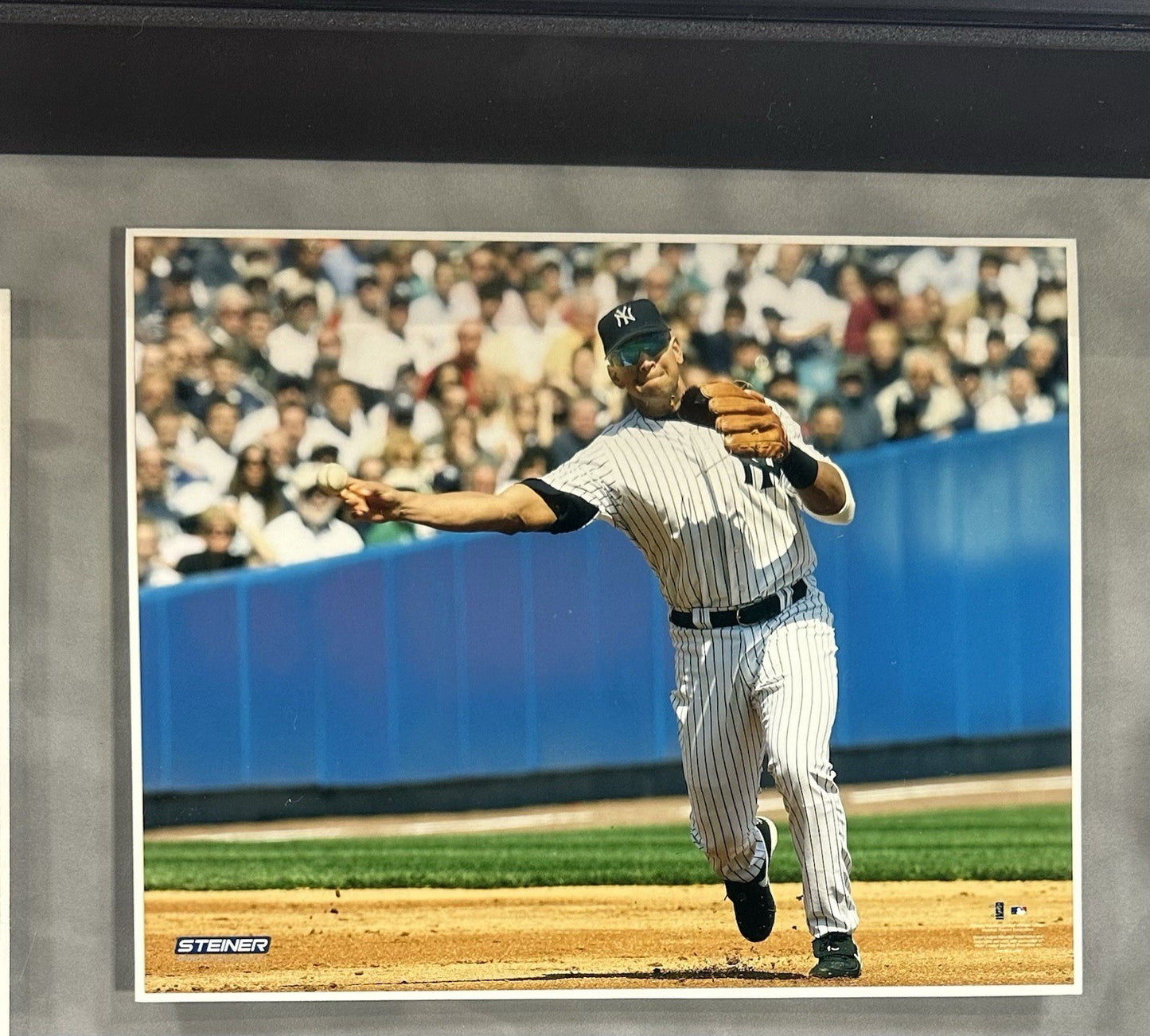 Alex Rodriguez Signed Bat + Baseball Shadowbox Yankees 3000 Hit Auto Steiner COA