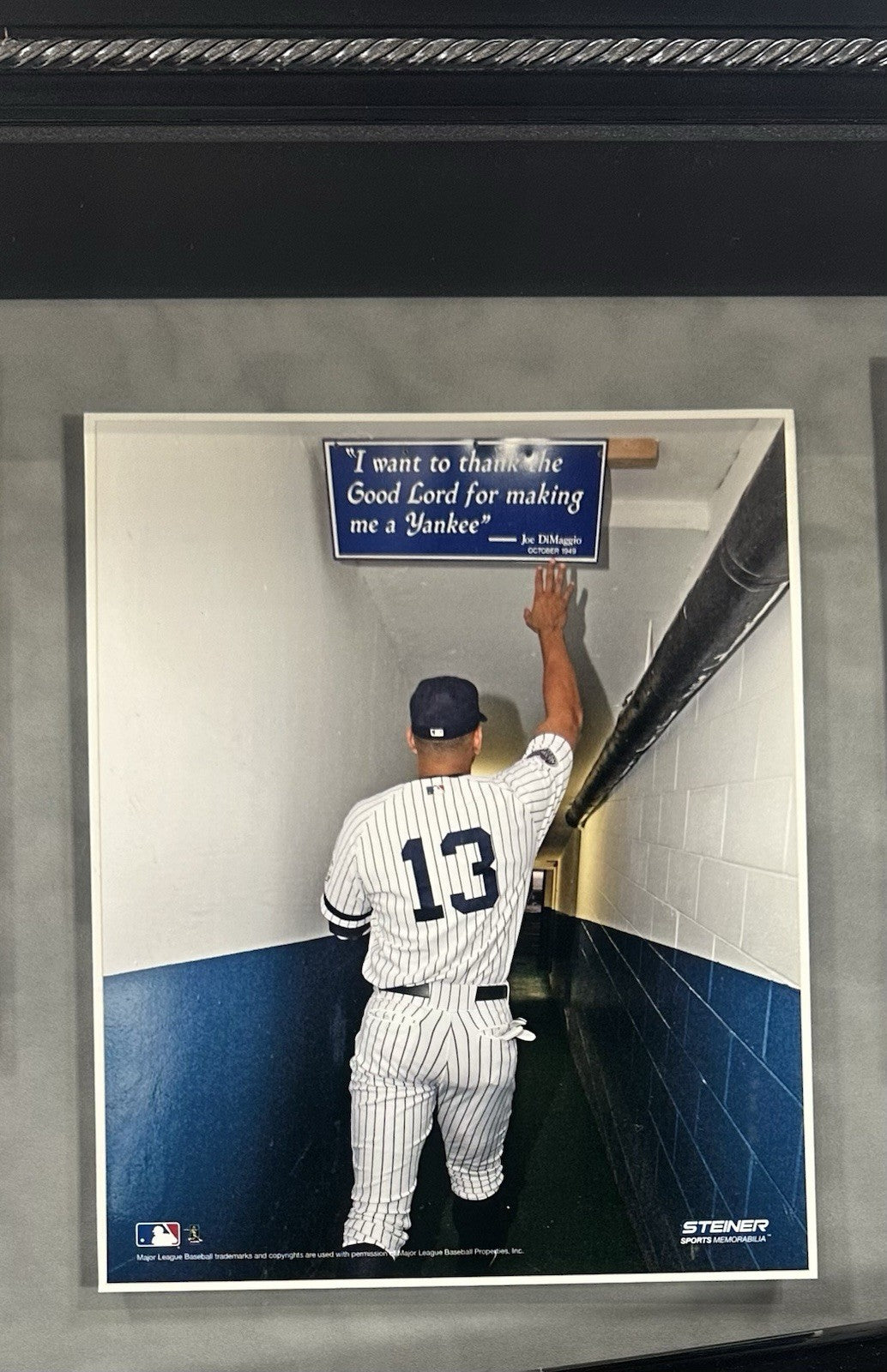 Alex Rodriguez Signed Bat + Baseball Shadowbox Yankees 3000 Hit Auto Steiner COA