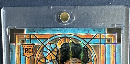 2024-25 Mosaic Basketball Jaylen Wells Stained Glass Case Hit SSP Rookie RC #14