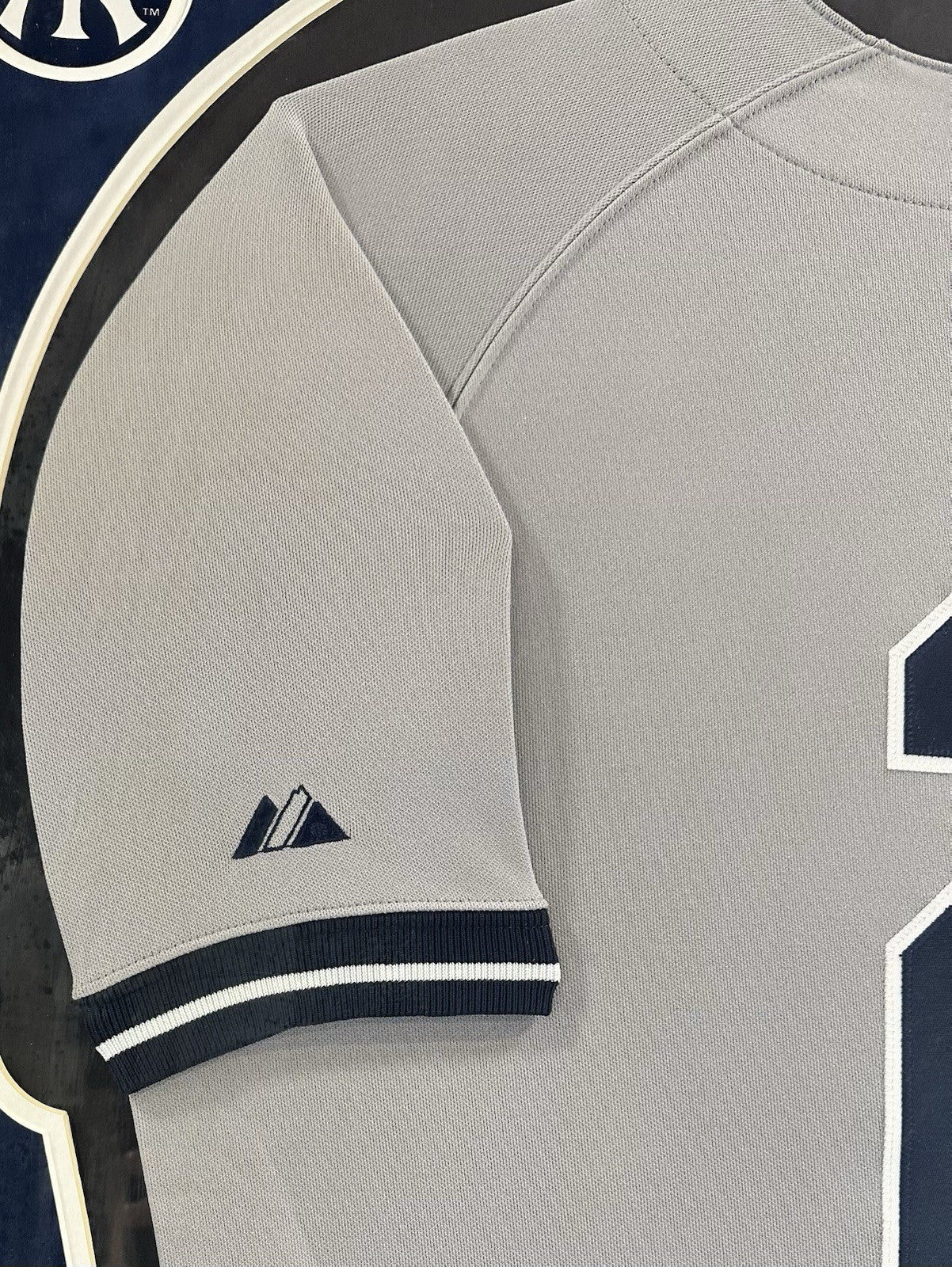 Derek Jeter Signed Yankees Majestic Authentic Jersey Framed Auto Steiner MLB HOF