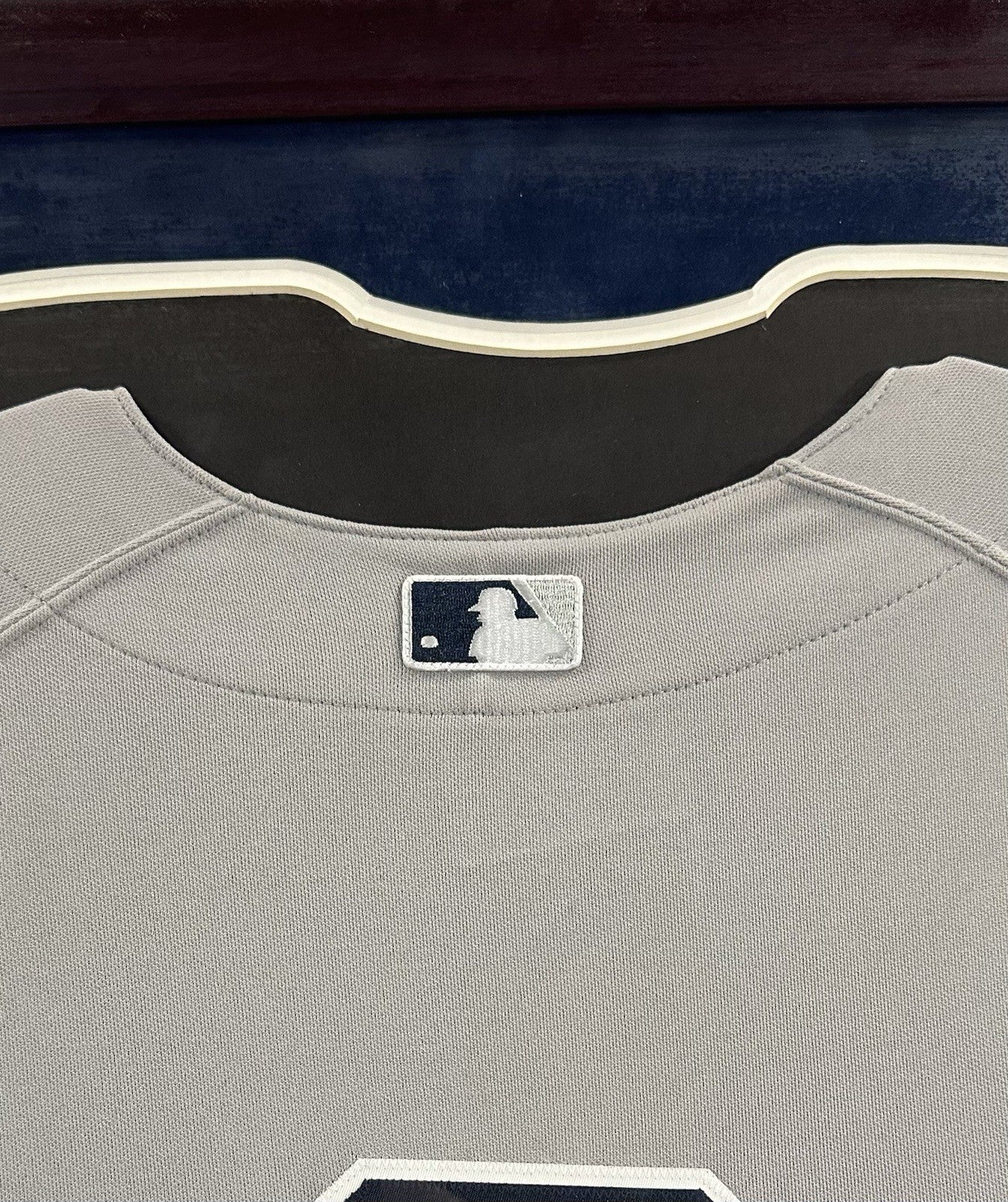 Derek Jeter Signed Yankees Majestic Authentic Jersey Framed Auto Steiner MLB HOF