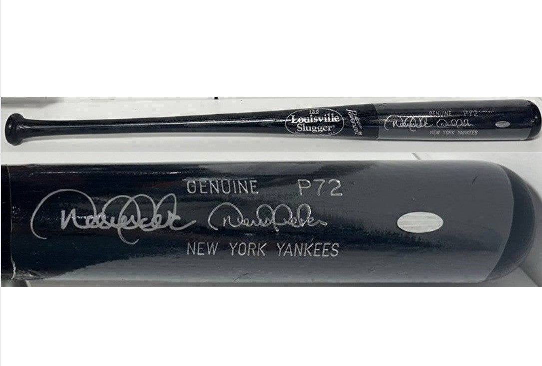 Derek Jeter Signed LS P72 Game Model Bat NY Yankees Early Auto Steiner COA HOF