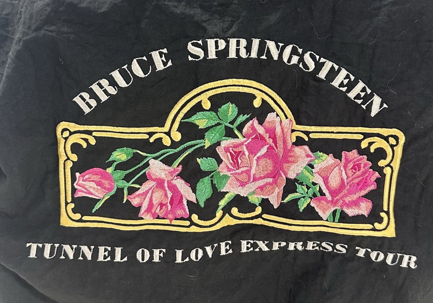 Vintage 1988 Bruce Springsteen Tunnel Of Love Express Tour Jacket Size Medium