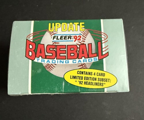 1992 Fleer Update Baseball Factory Sealed Set Mike Piazza rookie Rc Mint