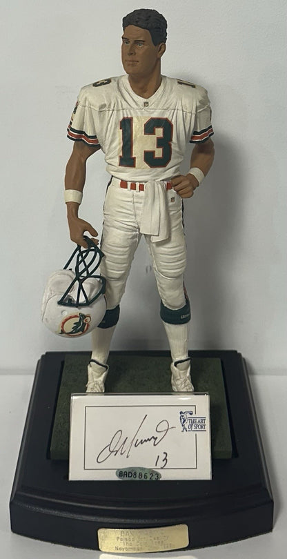 Dan Marino Signed Art of Sport Figurine Miami Dolphins LE Auto HOF UDA COA NIB