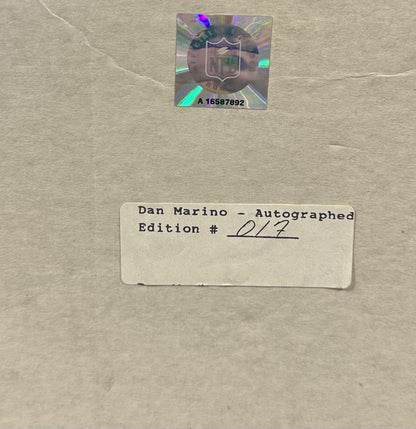 Dan Marino Signed Art of Sport Figurine Miami Dolphins LE Auto HOF UDA COA NIB